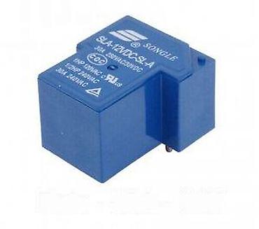 tisot sat: SNGL relej Songle SLA-12VDC-SL-A, 1 Form A (SPST-NO), za PCB ugradnju — 5