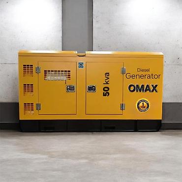 Дизельный генератор OMAX 50 kVA - Мощность: 50 kVA (примерно 40 кВт)