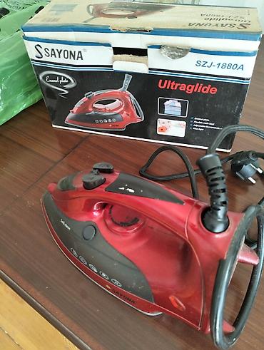 utu altlığı: Sayona Ultraglide buxarlı ütü – model SZJ-1880A Xüsusiyyətlər: - — 1