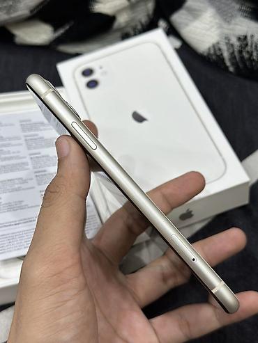 telefon alisi ve satisi: IPhone 11, 128 GB, Ağ, Zəmanət, Face ID, Sənədlərlə — 2