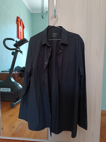 böyük ölçülü kişi köynəkləri: Рубашка Lc Waikiki, XL (EU 42), 2XL (EU 44), цвет - Черный