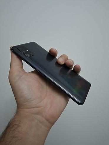 samsung 2 ci el: Samsung Galaxy A51, 128 GB, rəng - Qara, Qırıq — 6