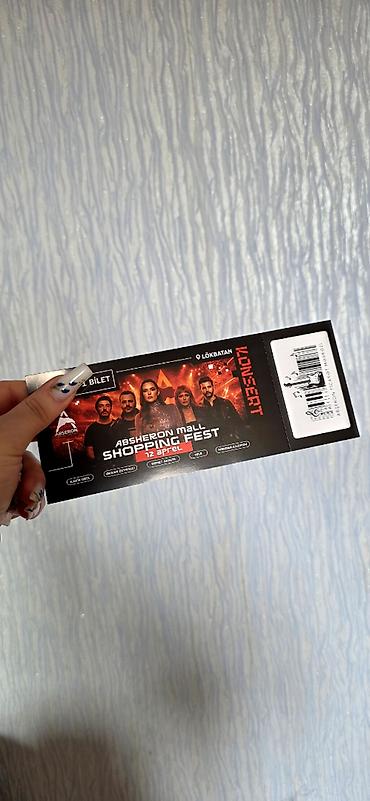 Другое: Abseron ticaret merkezinde kecirilecek konserte bilet satilir. 50 azn — 1