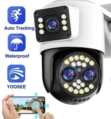 aqara smart ip camera: ✅Wifi smart online 360° PTZ ip kamera 🔴 YOOSEE 6 - 3 Kamera - 80 AZN