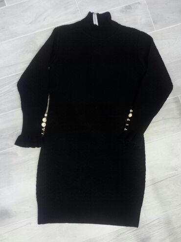 boho odeca: S (EU 36), color - Black, Other style, Long sleeves