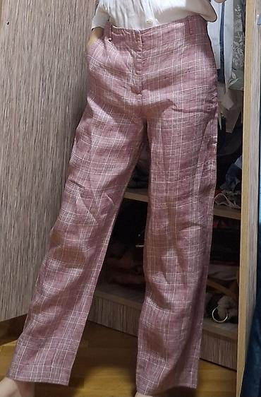 Şalvarlar: Şalvar, Massimo Dutti, S, rəng - Qırmızı — 4