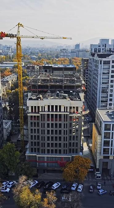 flat osh: 1 комната, 45 м², Золотой квадрат Элитка, 16 этаж, ПСО (под самоотделку) — 7