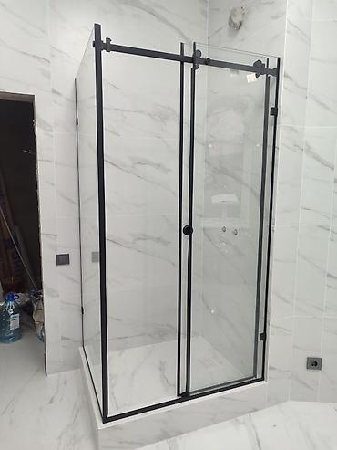 Душевые кабины: Душевая кабина Прямоугольная, Размер: 1 x 1 см, Высота поддона: 18 см,Покрытие: Другое покрытие — 5