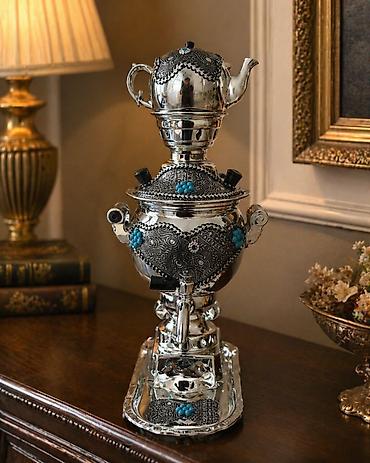 suvenir samovar: Zövqlü və dekorativ suvenir samovar satılır. Ev interyeri, ofis və — 4