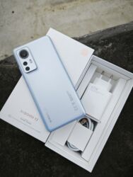 telefon divar kağızları 2022: Xiaomi 12, 256 GB, rəng - Mavi, 
 Simsiz şarj