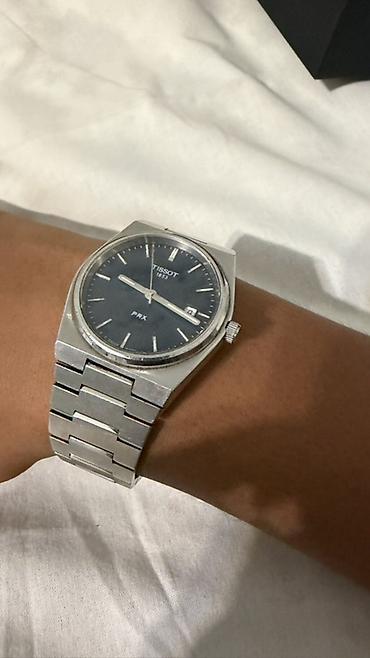barter saat: İşlənmiş, Qol saatı, Tissot, rəng - Göy — 1