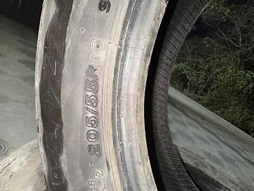 d 110: Пара автомобильных шин 205/55 R16. Европеец Особенности: - Размер — 1