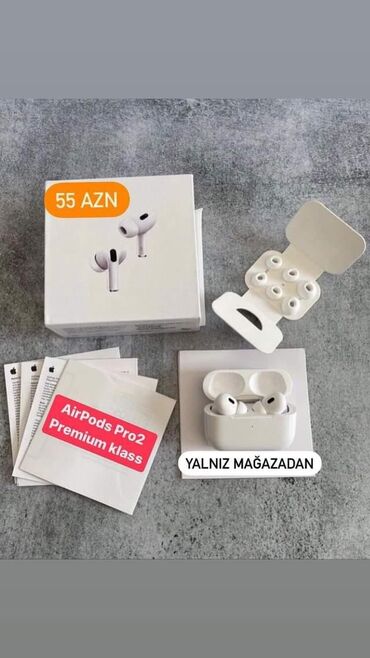 samsung airpods: Lüks kopya Airpods Pro 2 ✔️ANC “ətraf səslərin bloklanması”⠀