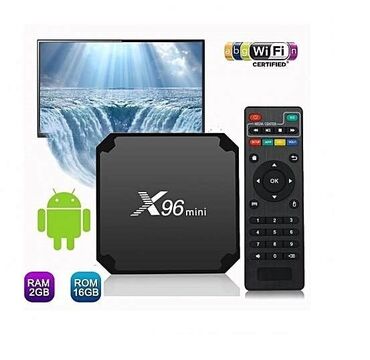 Smart TV bokslar: İşlənmiş Smart TV boks Х96 2 GB / 16 GB, Android