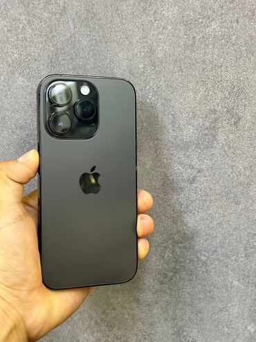 айфон бу бишкек: IPhone 14 Pro, Колдонулган, 128 ГБ, Graphite, Коргоочу айнек, 85 %