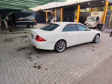 самая дорогая машина в кыргызстане 2023: Mercedes-Benz S-Class: 2004 г., 5 л, Типтроник, Бензин, Седан