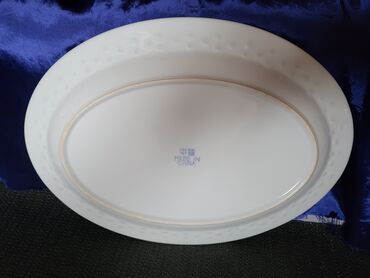 Ostalo posuđe: Oval pirincani porcelan,jing dezen iz 70ih.godina. Oval bez osteceja — 8