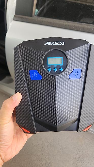 Автомобильный компрессор AKCET (портативный насос для шин) - Питание