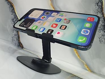IPhone 12 Pro Max, Б/у, 256 ГБ, Pacific Blue, Чехол, 74 %
