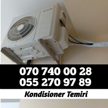 Kondisionerlər: Təmir, Split kondisionerlər, Təmizləmə, Zəmanətlə