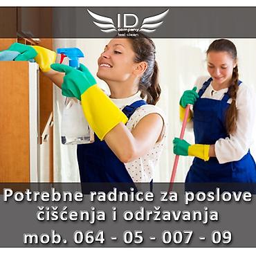 poslovi rs beograd: Potrebne radnice za poslove čišćenja i održavanja 60.000-120.000 ID — 1