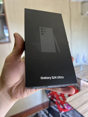 самсук а6: Samsung Galaxy S24 Ultra, Жаңы, 256 ГБ, түсү - Кара, 1 SIM