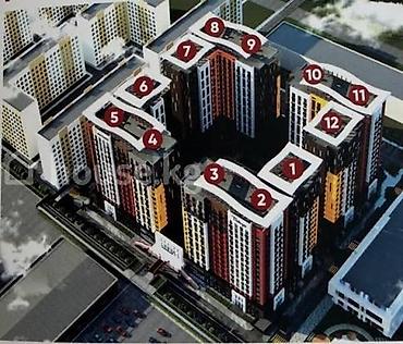 Квартиры: 3 комнаты, 76 м², 11 этаж, ПСО (под самоотделку) — 3