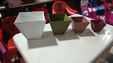 Bitkilər üçün dibçəklər: Dibcek dibcek qabi yuvarlaq rengli gul qabi yumru rengli Dibcek — 12