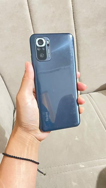Мобильные телефоны и аксессуары: Redmi, Redmi Note 10, Б/у, 128 ГБ, цвет - Серый, 2 SIM — 1