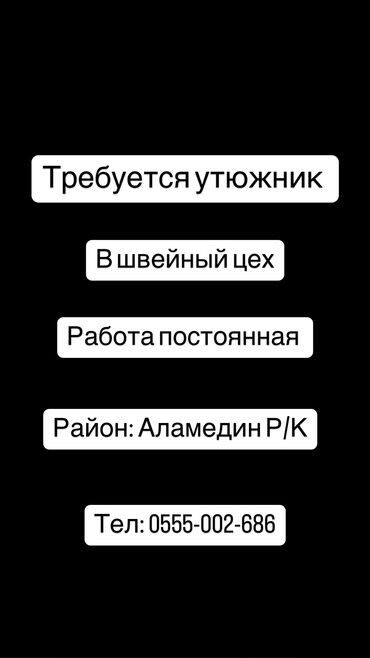 шлагбаум швея: Үтүкчү. Аламедин базары