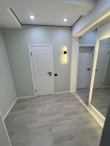 купить квартиру в рассрочку в бишкеке: 1 комната, 42 м², Элитка, 1 этаж, Дизайнерский ремонт