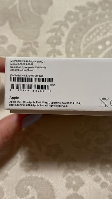 Qulaqcıqlar: Apple AirPods 4 (ANC) simsiz qulaqlıq
Yeni kimidi — 3