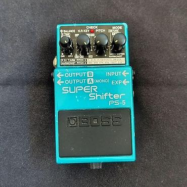 gitara simi: BOSS Super Shifter PS-5 gitar pedalı - Funksiyalar: Pitch Shifter — 1