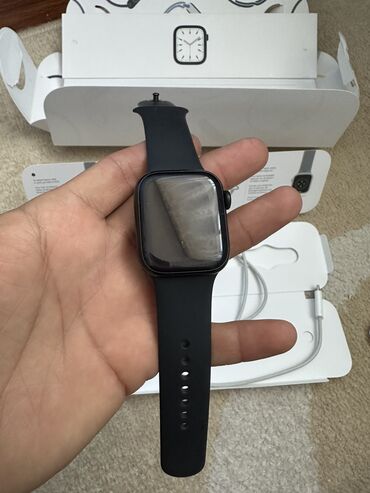 весы масса к: Apple Watch 7 41mm midnight original не реплика !! Часы удобные