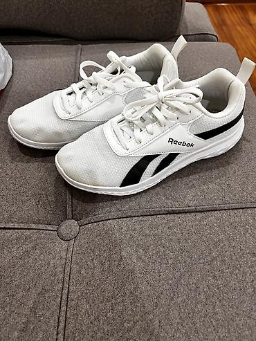 reebok 42: Мужские кроссовки, 36, Reebok, Б/у, цвет - Белый, Самовывоз, Платная доставка — 2