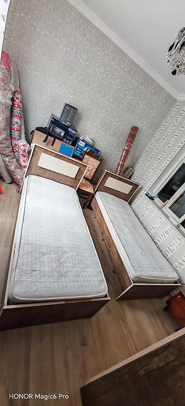 taxt iwlenmiw: Cütü 220 manat çatdırılma pulsuz Rayaİkili tək nəfərlik çarpayı dəsti — 1