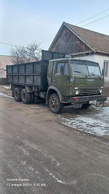 соль для животных: КАМАЗ самосвал 6x4 - Тип: бортовой самосвал с высокими надставными — 3