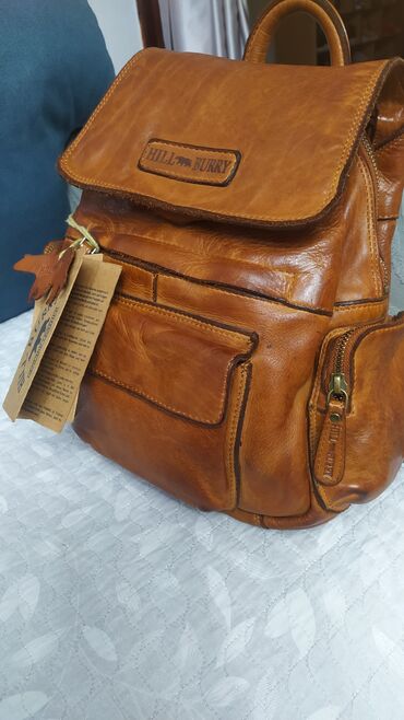 Рюкзаки: Рюкзак Hill Burry из натуральной кожи - Материал: натуральная кожа — 13