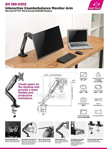 Kronşteynlər: NB F80 tek qollu ve NB F160 iki qollu monitor tutacağı/kronsteyni -da lalafo.az — 9 Kronşteynlər: NB F80 tek qollu ve NB F160 iki qollu monitor tutacağı/kronsteyni — 9