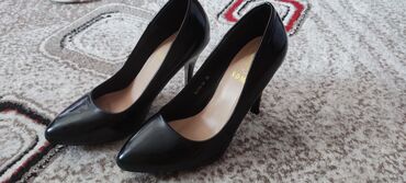 корейские туфли: Туфли 35, цвет - Черный