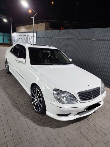 самая дорогая машина в кыргызстане: Mercedes-Benz S-Class: 2002 г., 5 л, Автоматические, Бензин, Седан