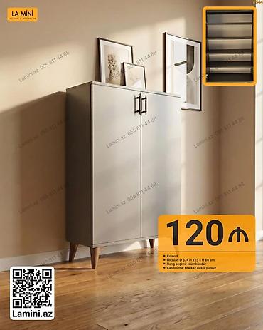 Komodlar: Komod – LA MINI - Ölçülər: dərinlik 33 sm × hündürlük 125 sm × uzunluq — 1