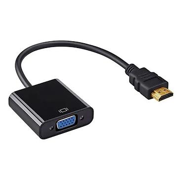 usb vga adapter: Переходник HDMI–VGA Идеально для: ноутбуков, мониторов, проекторов — 4