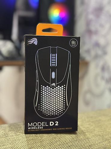 Glorious model D 2 wireless Çəki: 66 gram DPİ: 26000 DPİ qədər