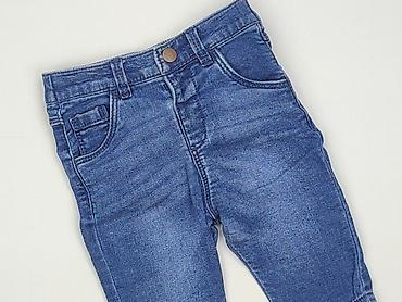 boho koszule: Spodnie jeansowe, F&F, 1-3 m, stan - Idealny — 1