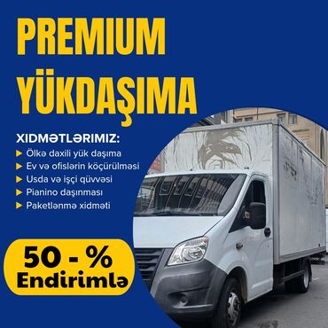 Yük daşımaları: 7/24 xidmətinizdə olan "Premium Yükdaşıma" yüklərinizi etibarlı