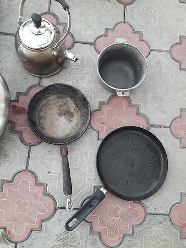 Другие товары для кухни: Посуда домашняя б/у . казан сковородка пиялка тарелка вилка-ложка и — 2