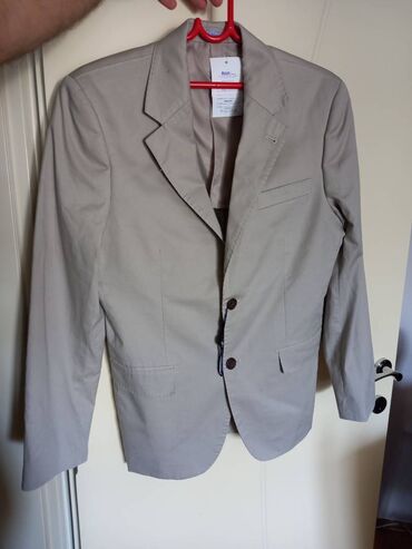 Odela: Muški sako Dan John - Boja: svetlosiva/bež - Kroj: klasičan — 5