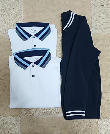 lacoste canta: 2 ədəd lacoste materialında köynək, 1 jaket. Yeni kimidir — 1