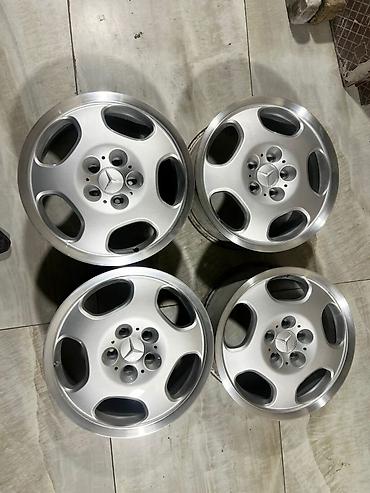 Диски: Литые Диски R 17 Mercedes-Benz, Комплект, отверстий - 5, Б/у — 1